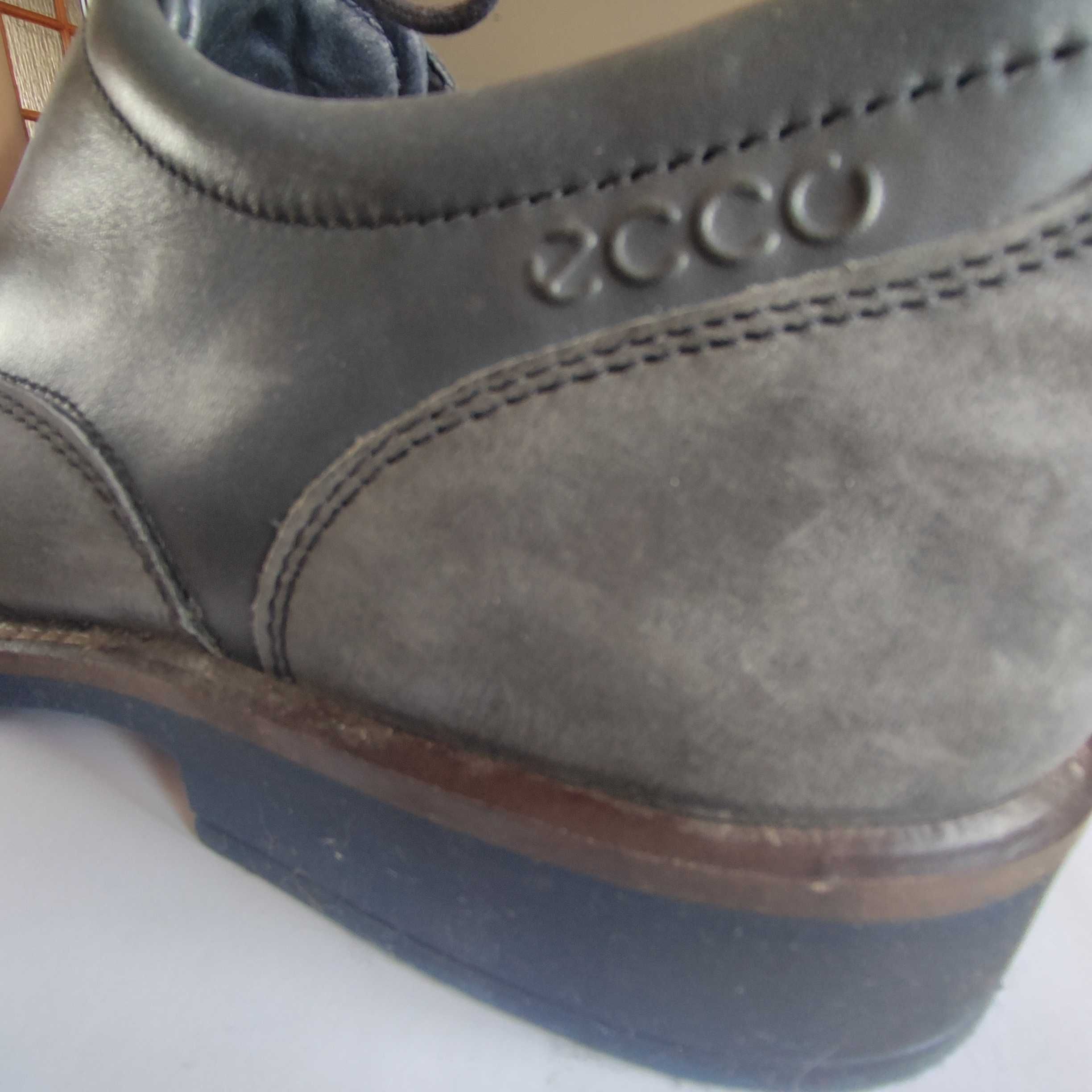 Buty męskie Ecco z systemem Shock Point, roz. 44