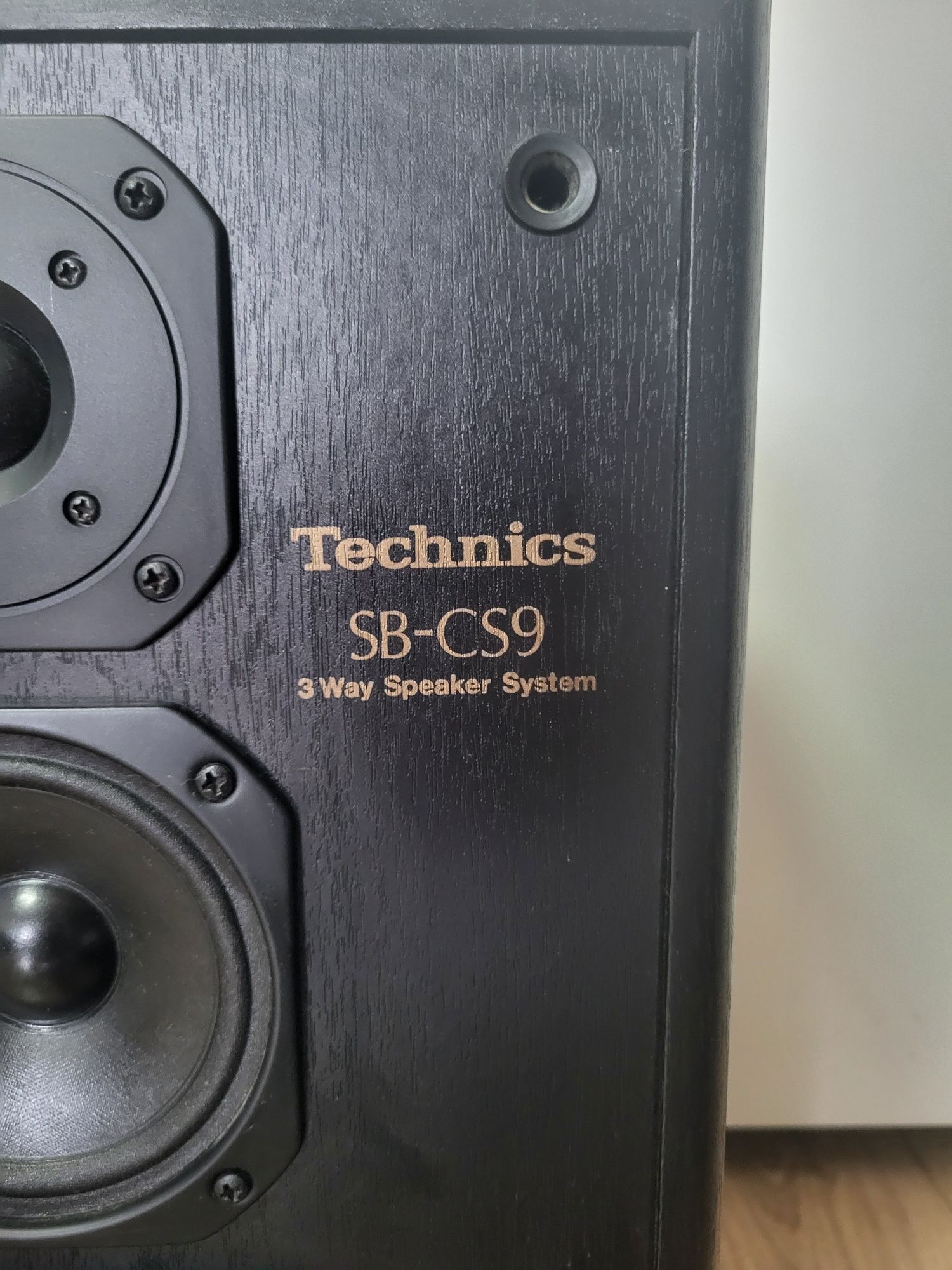 Trzy segmenty plus kolumny Technics !