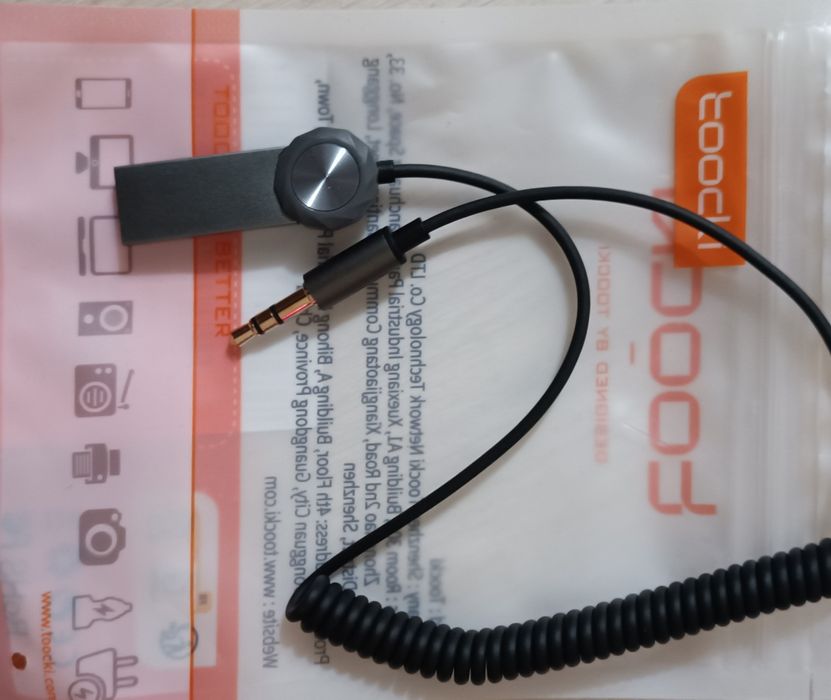 Toocki Bluetooth AUX адаптер