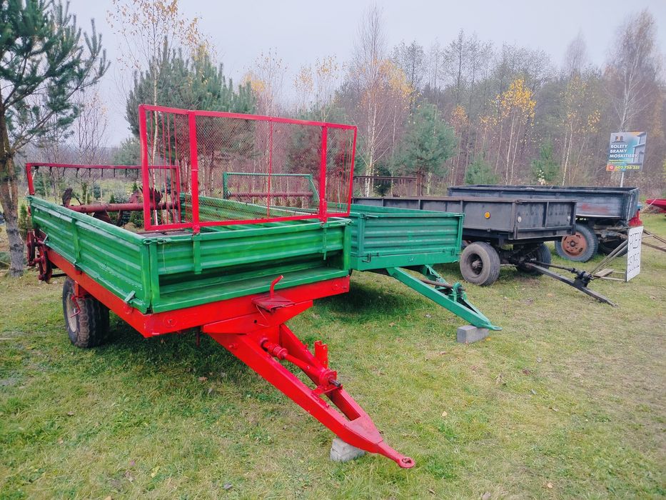 Rozrzutnik obornika 1 2 osiowy stan bdb warfama polski