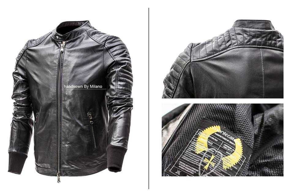 Кожанная курточка ручной работы итальянской фирмы Montecatena S