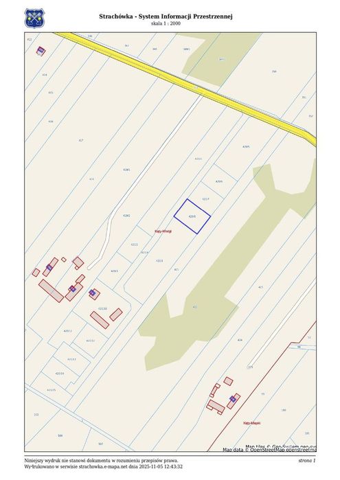 Promocja! 39 000 zł działka z WZ 1h od Warszawy