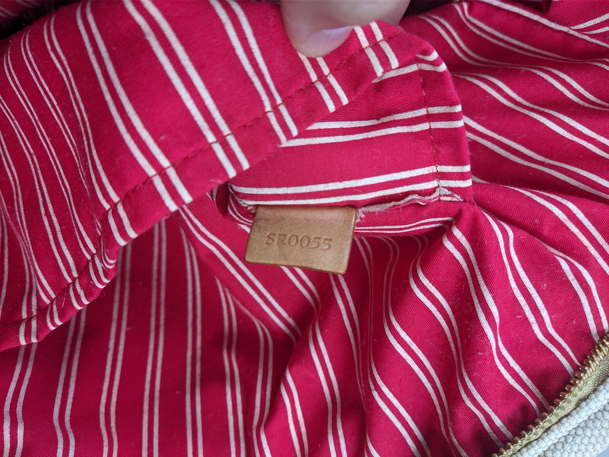 Beżowa torebka damska Louis Vuitton vintage stara rare shopper