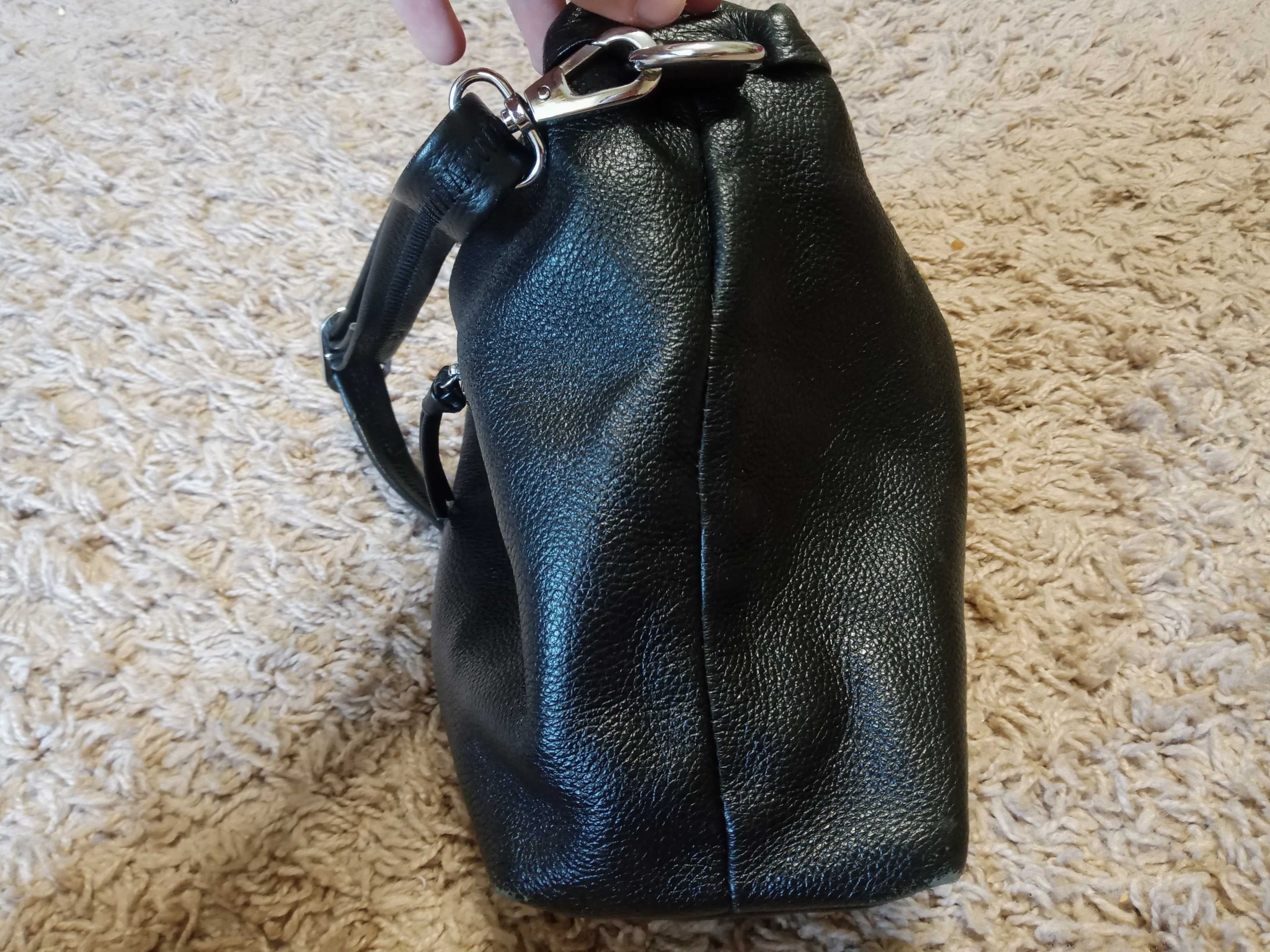 Шкіряна жіноча сумка