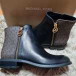 Michael Kors botki zimowe sztybety czarne logowane r. 35 Jaycie Flat 4