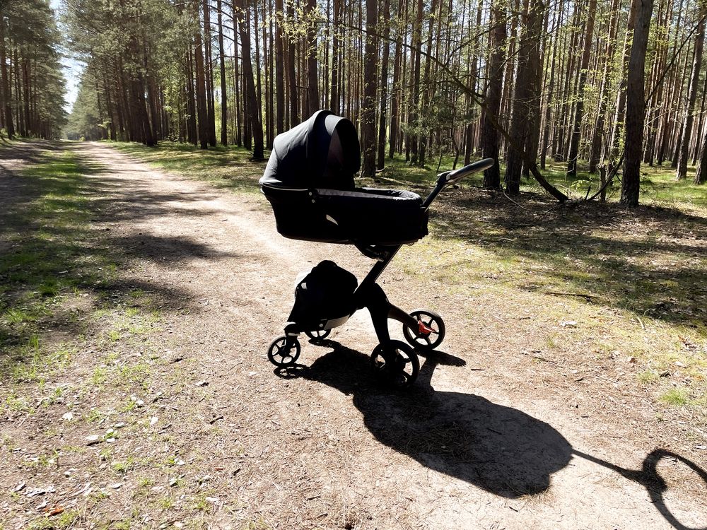 Stokke Xplory V6 wozek komplet  gondola plus spacerowka