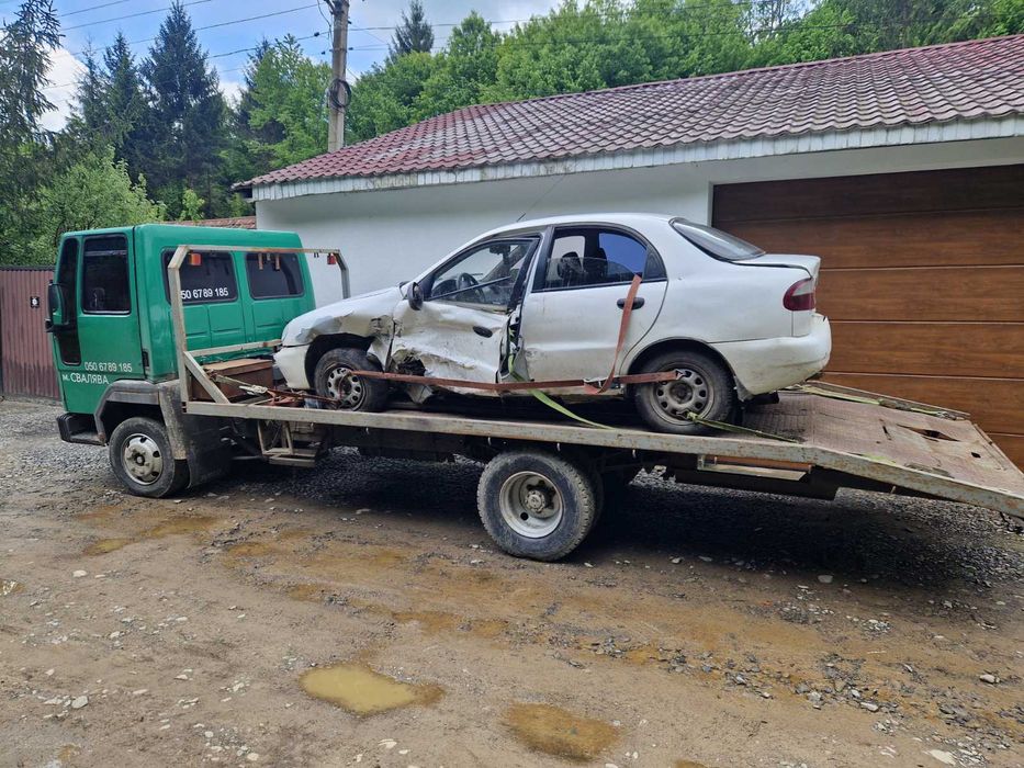 Део ланос після дтп,на ходу