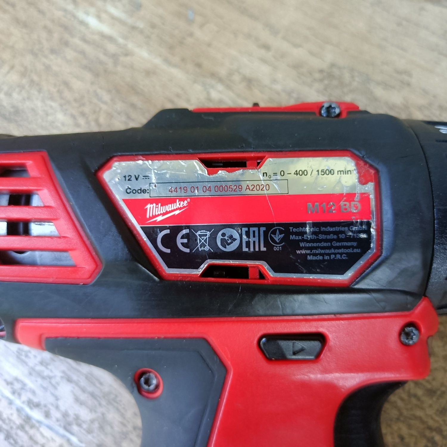 Milwaukee 12V M12 BD Wkrętarka 2 biegi+Bateria 2,0Ah BDB