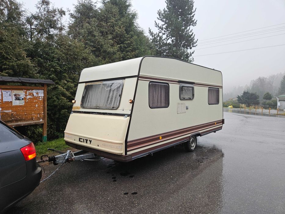 Przyczepa Kempingowa Kemping Stacjonarna Domek * Bardzo Ładna ** Sucha