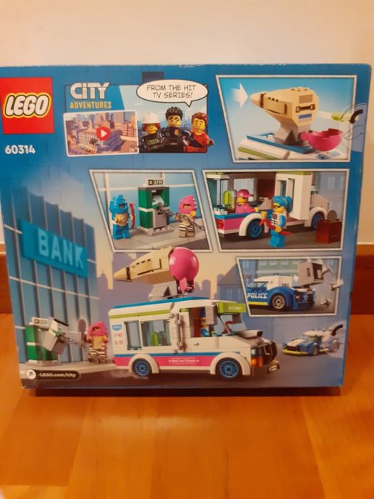 (NOVO) LEGO City: Perseguição Policial de Carro dos Gelados 
LEGO City