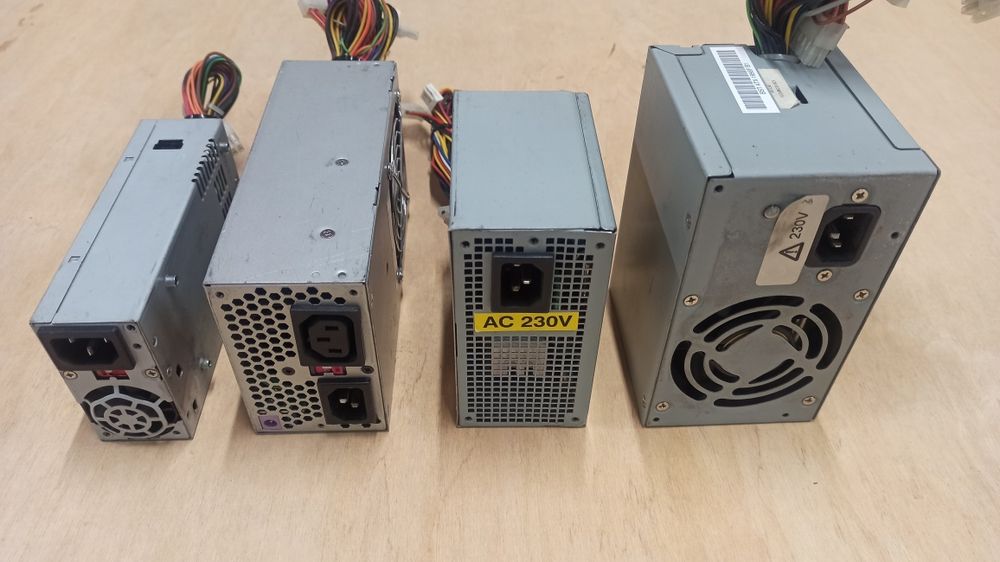 4 zasilacze ATX ITX FlexATX małe nietypowe