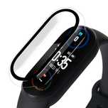 Etui + Szkło 2W1 Xiaomi Mi Band 7 - Crystal