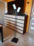 Lampa stojąca dwu ramienna 170cm