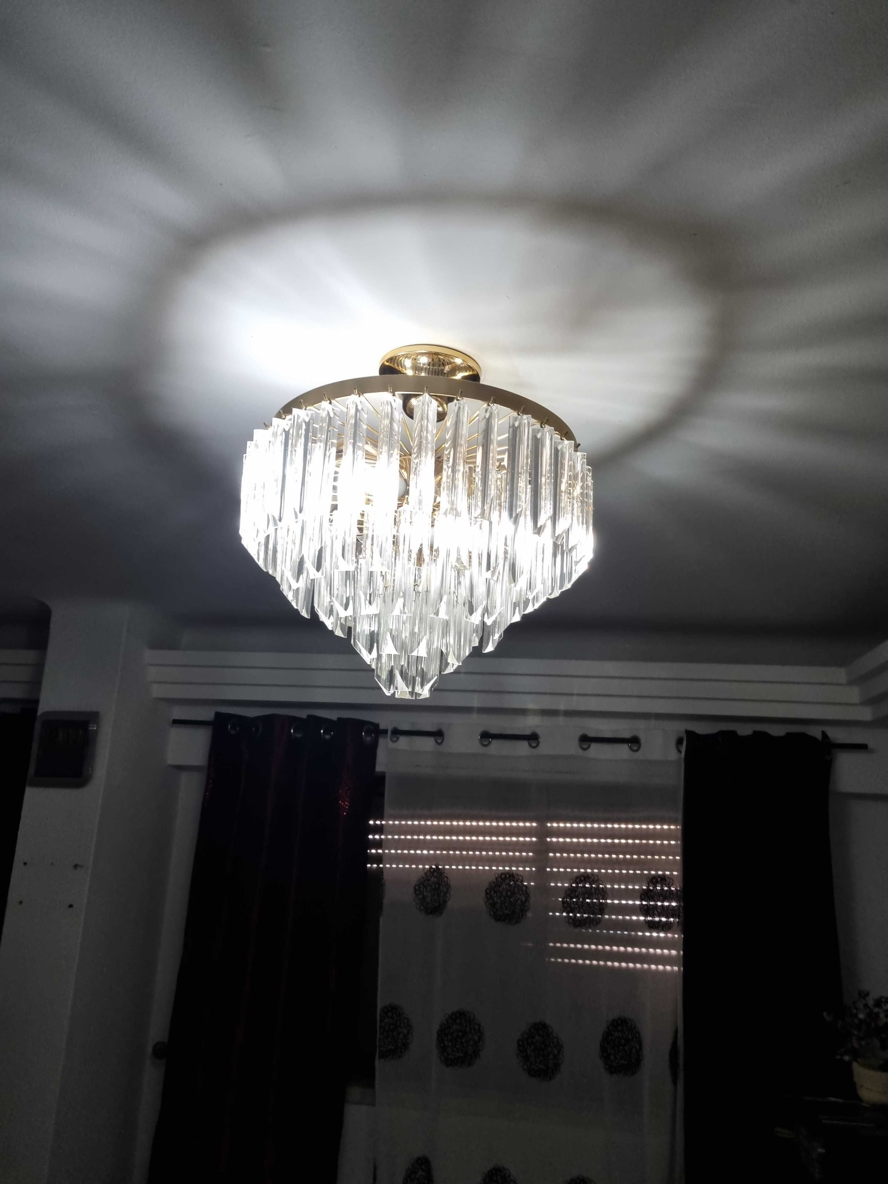 Candeeiros de cristal