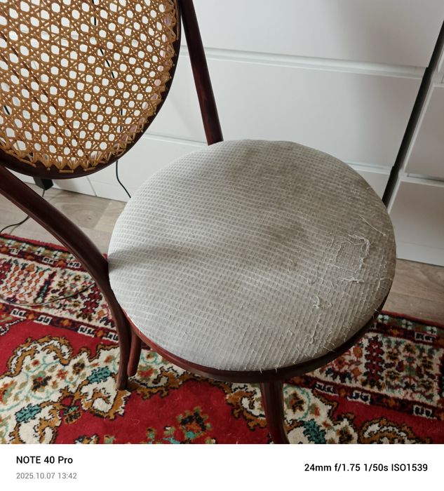 thonet krzeslo fotel vintage