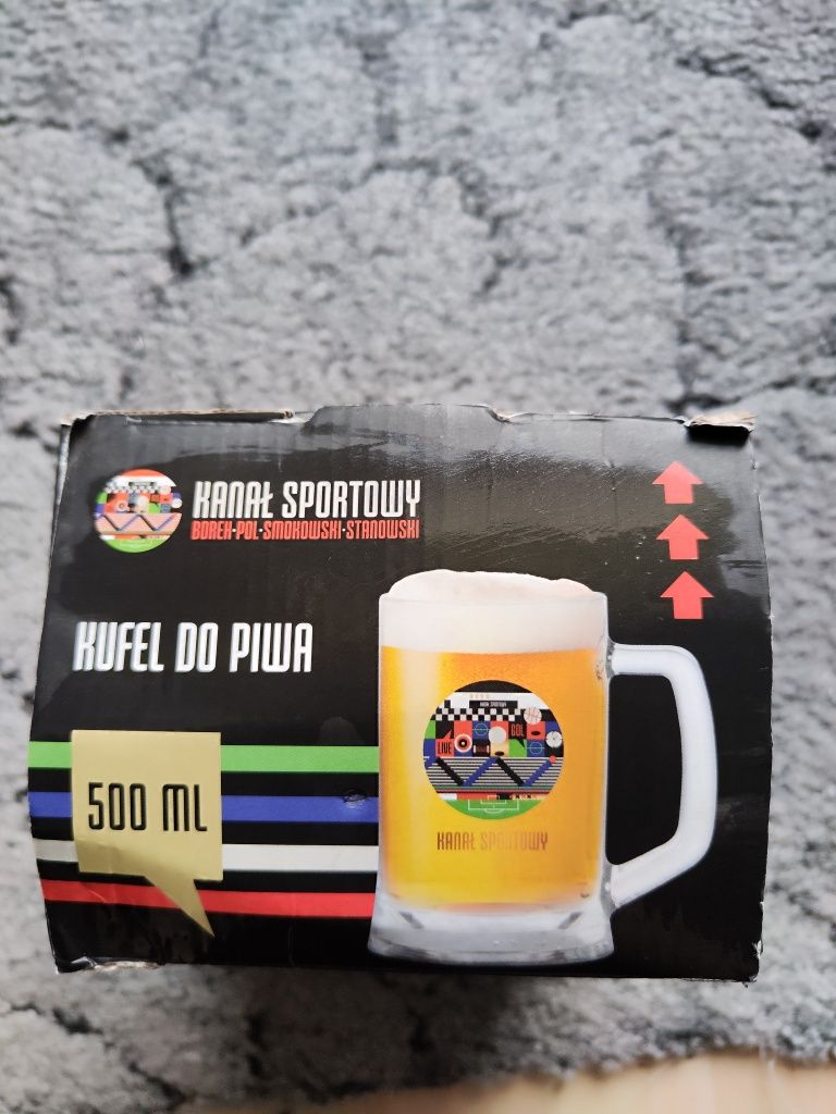 Kufel do piwa Kanał Sportowy 500ml