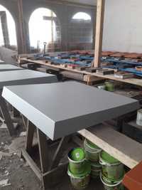 daszki czapy betonowe jednospadowe parapety betonowe 31x100
