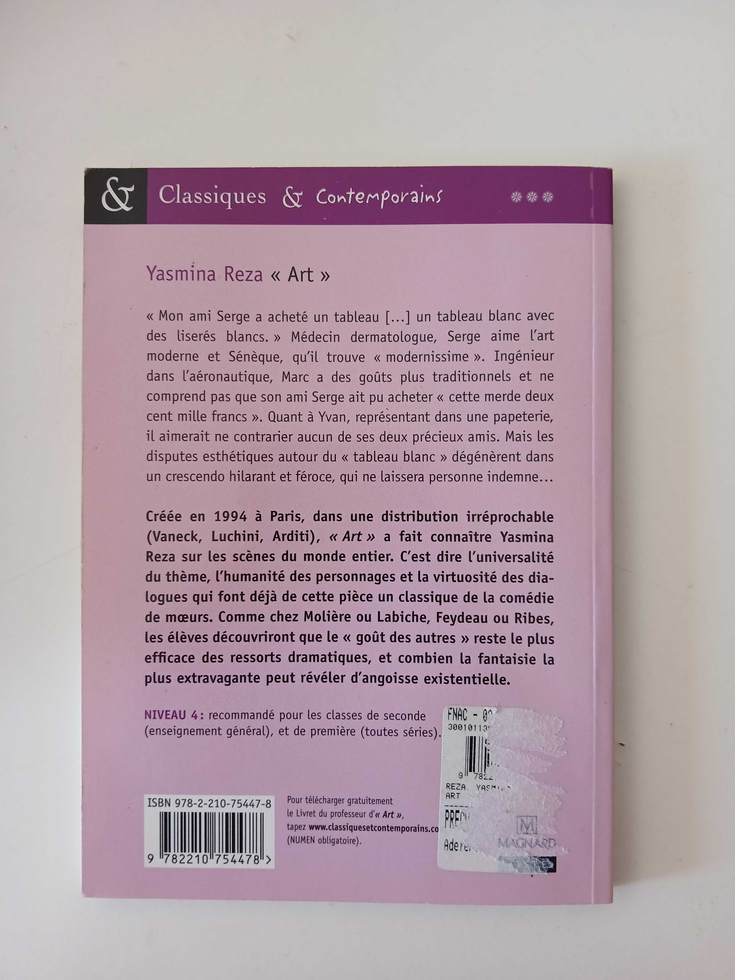 Yasmina Reza - Art