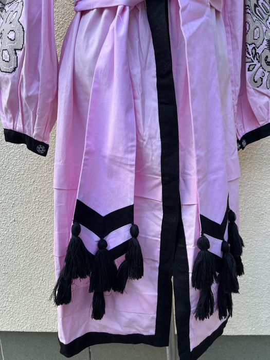 Сукня вишиванка рожева