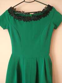Плаття довге зеленого кольору