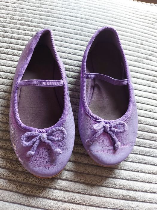 Baletki balerinki fioletowe rozmiar 27