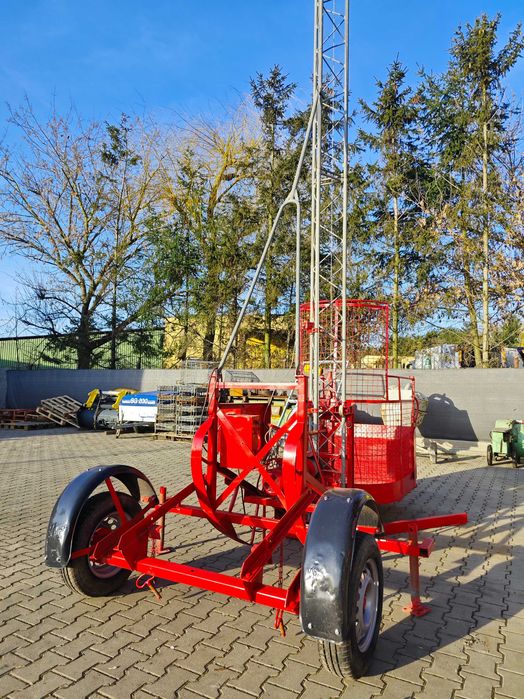Wyciąg winda budowlana ALOYS ZEPPENFELD AZO LS200 / 230V koszowy 9m
