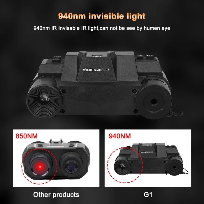 Прибор ночного видения NVG G1  1920x1080P 4.5 940nm невидимая волна