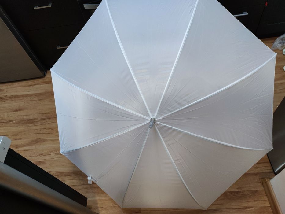 Paraso ślubny biały chrzest 130cm