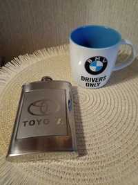 Фляга і чашка, фірмові, з логотипами BMW i TOYOTA