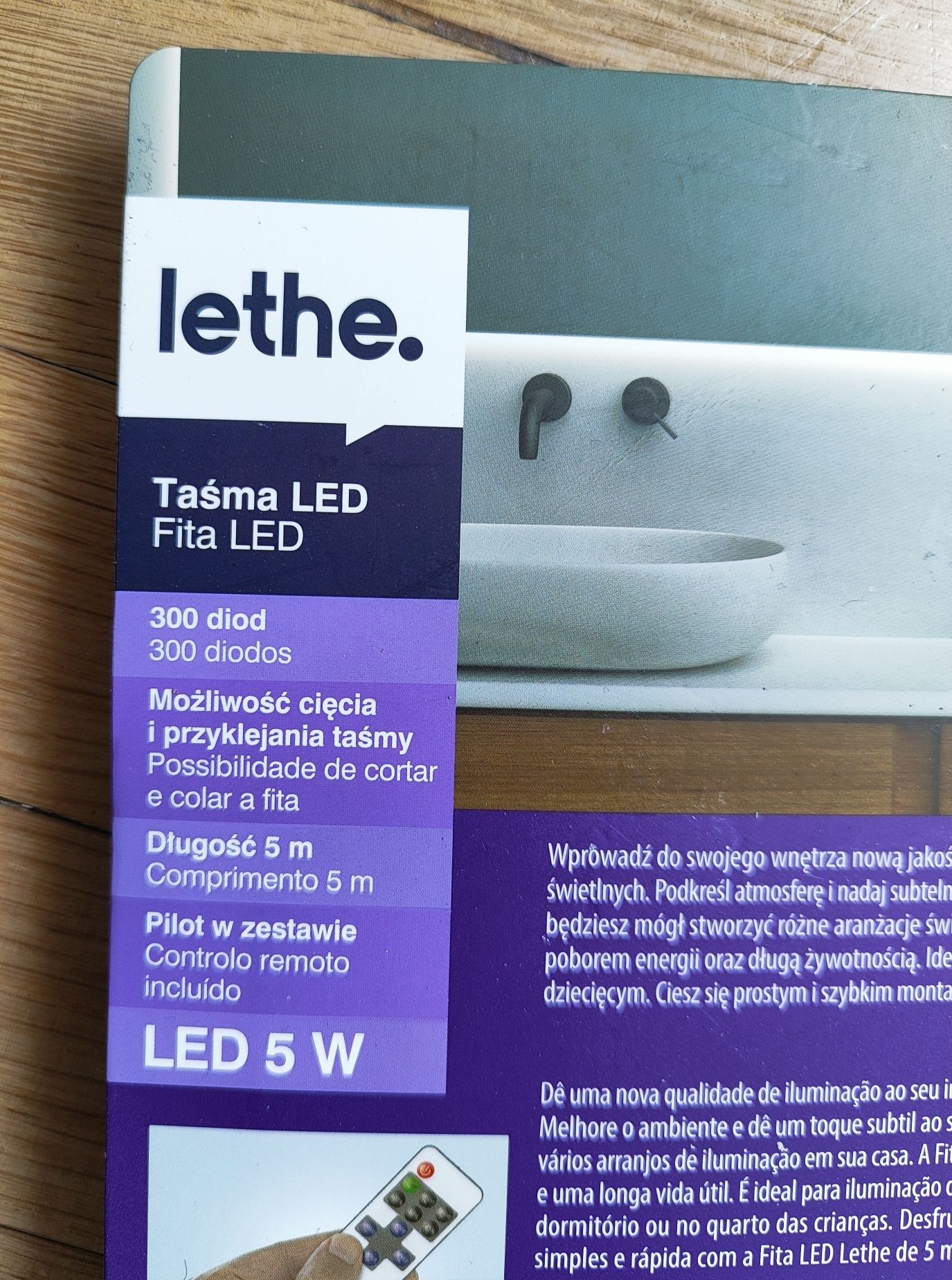 Taśma LED 5 m 300 diod
