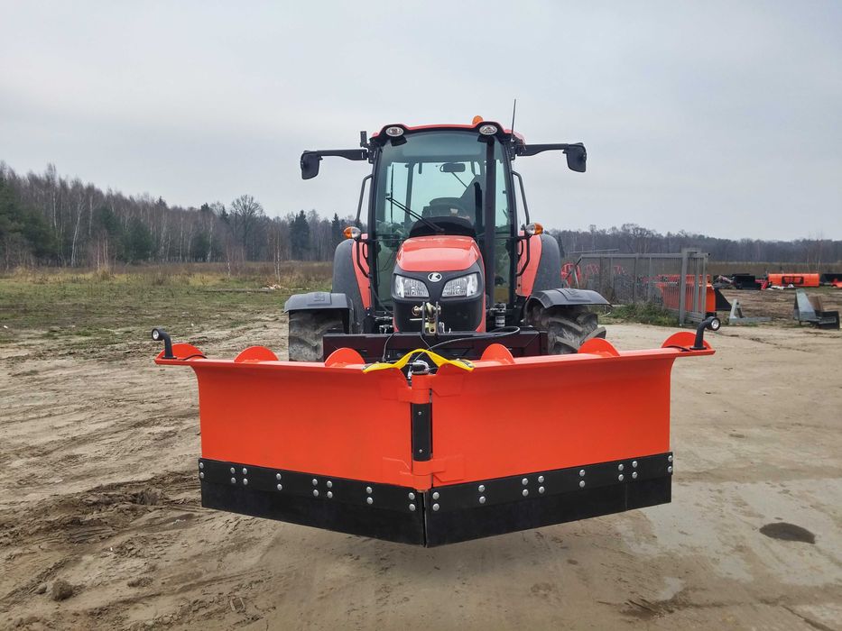 Pług śnieżny strzałkowy 280cm.Spych śniegu nowy 2.8m dostęp. od ręki
