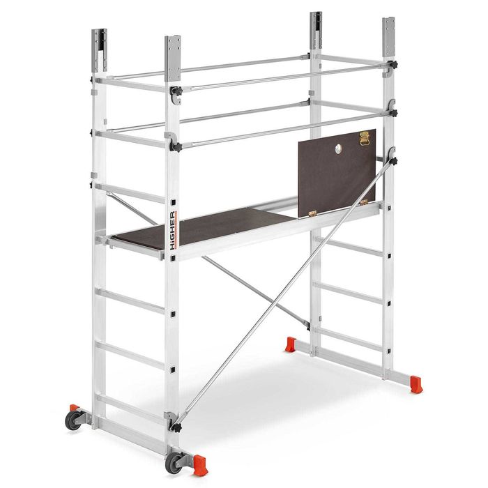 Rusztowanie aluminiowe składane jezdne HIGHER Addy wysokość 4,70m