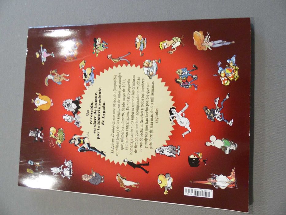 Livro BD El Jueves 40 Anos