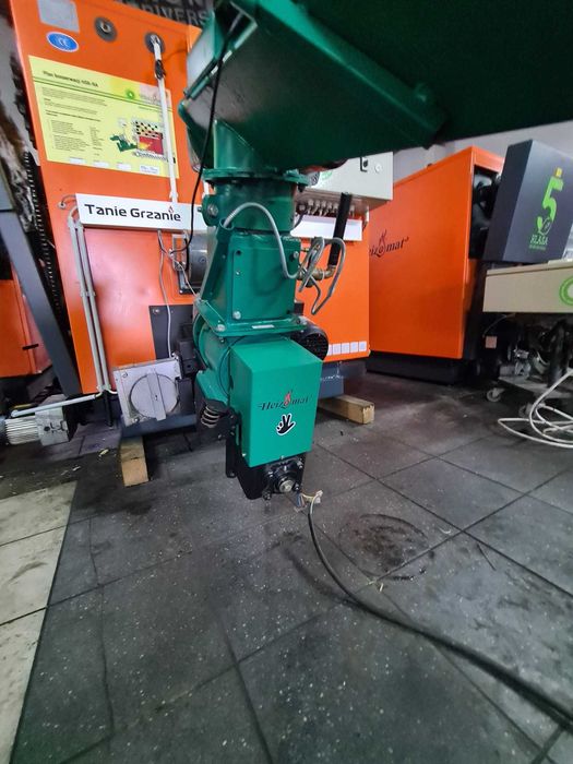 Piec na Trociny 15/75 kw Zrębki Owies Pestka Wióra 5 Klasa