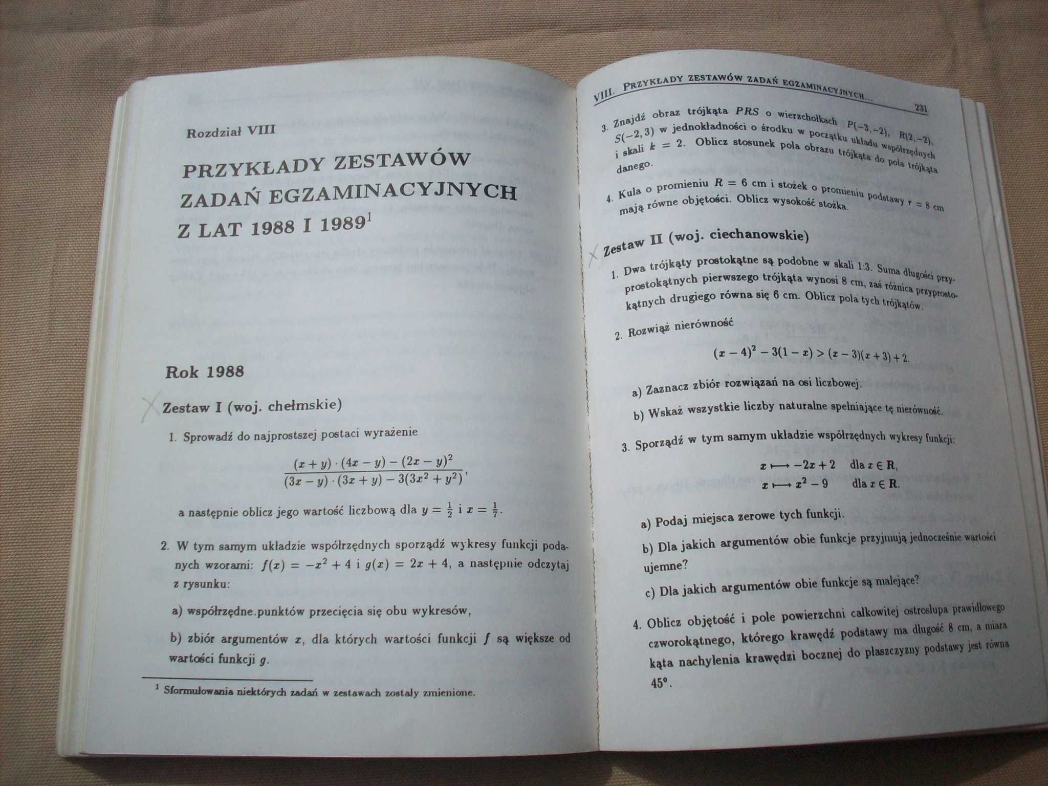 Matematyka w szkole podstawowej. Powtórzenie i zbiór zadań. Dróbka.