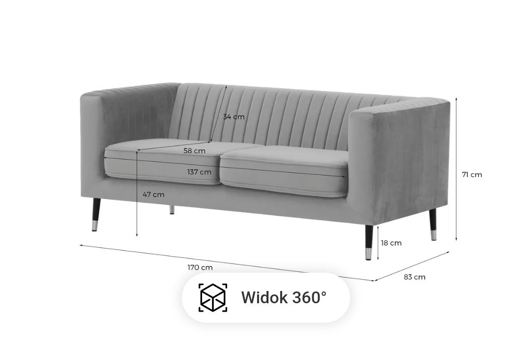 Sprzedam elegancką sofę stan bardzo dobry