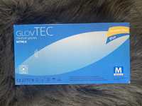 GlovTec rękawiczki nitrylowe medyczne niebieskie M 100 szt