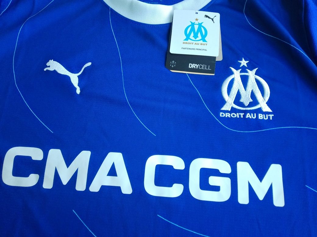 Olympique de Marseille 2023/24 away Marsylia koszulka Puma OM