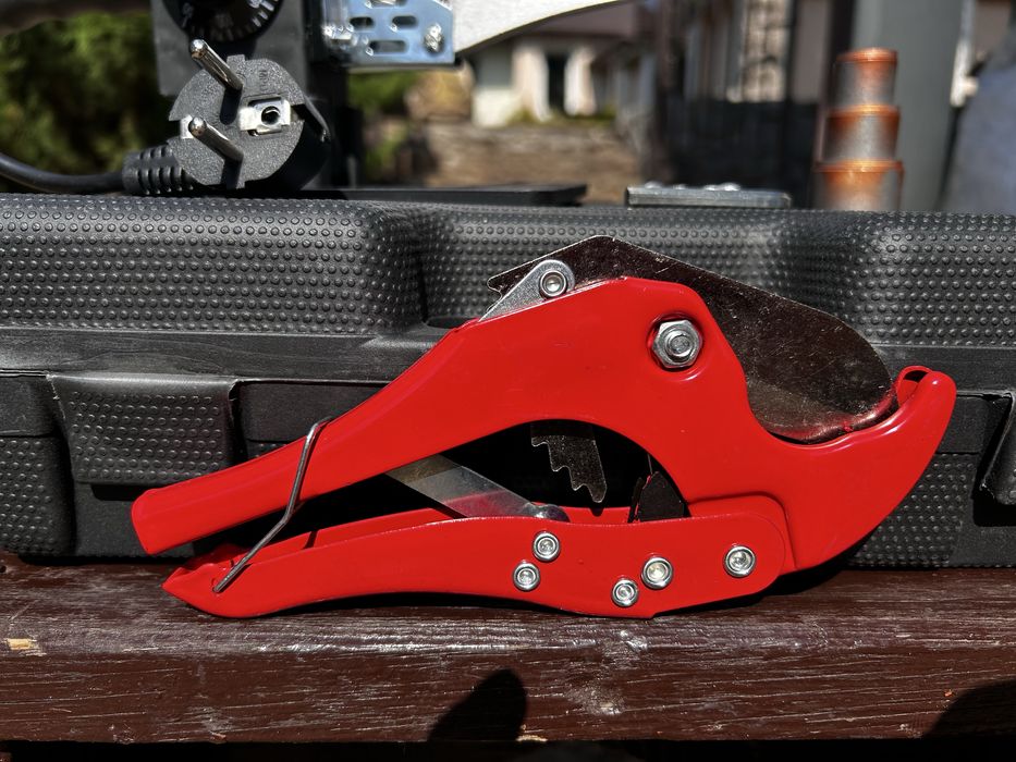 Паяльник для пластиковых труб + ножницы в подарок