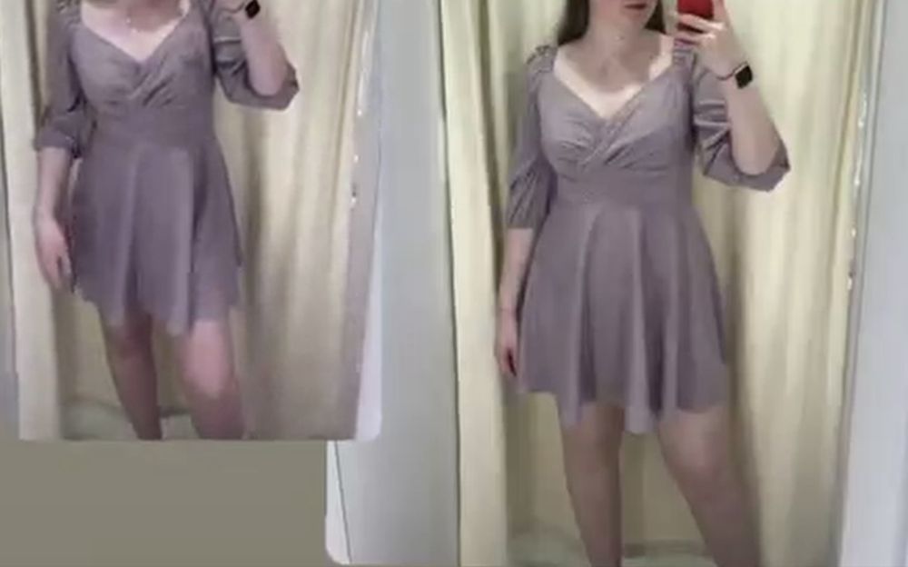 Сукня vovk L, пудрова