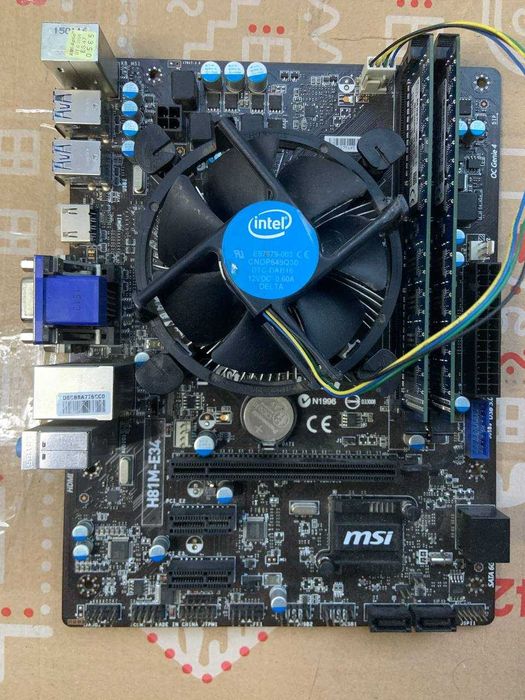 Комплект MSI H81M-E34 Intel Core i7-4790 16GB 1600GHz