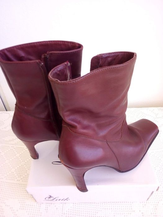 Botas bordeaux da Zara - Tamanho 39