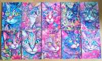 Koty na 10 artystycznych pocztówkach ...