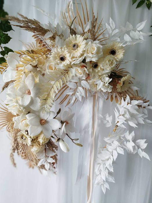 Otwarty wianek XXL w stylu BOHO