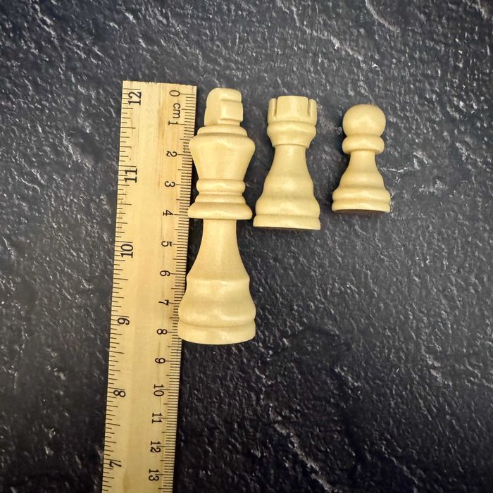 Набор шахматы, шашки, нарды 3 в 1 W7724B (доска 39x39 см)