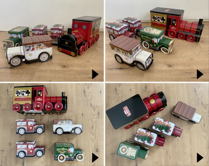 Caixa de musica em forma de Comboio