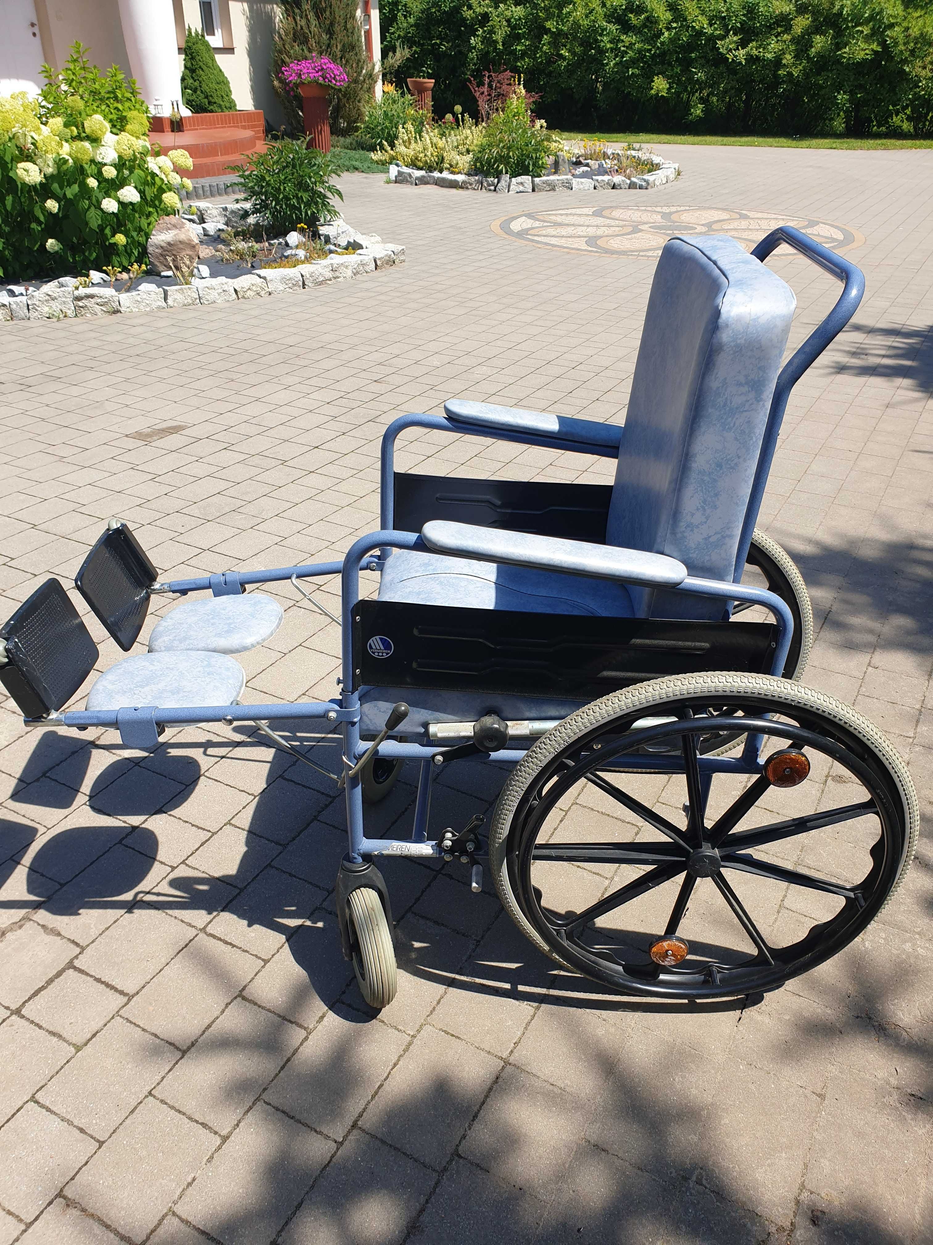 Wózek inwalidzki z toaletą - toaletowy - Vermeiren 9200