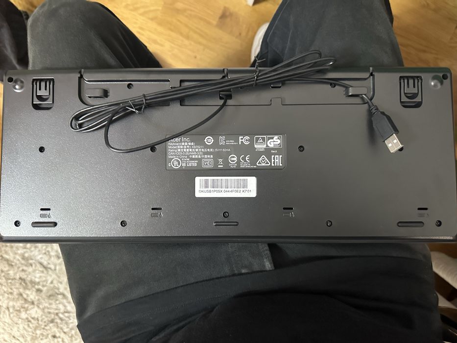 Teclado acer novo