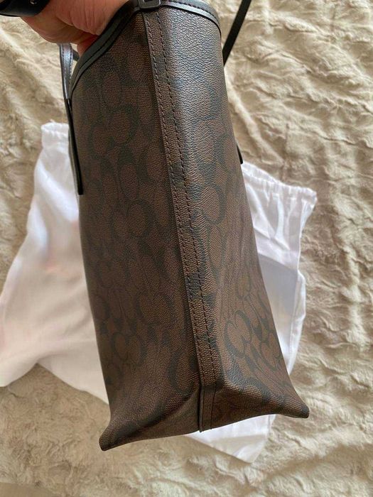 Сумка Coach Tote City шкіряна