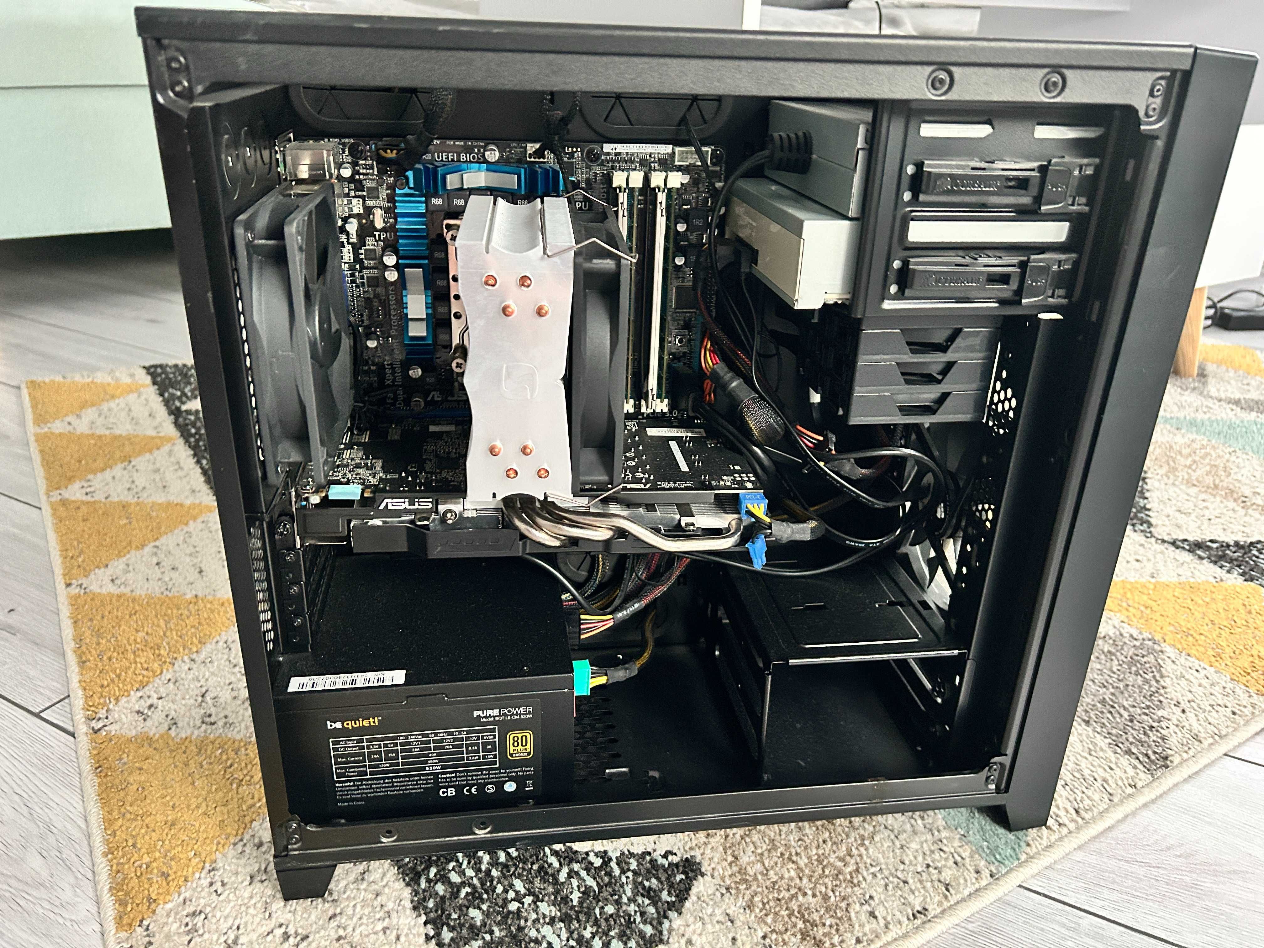 Komputer Gamingowy/i5-3570K/24GB DDR/GeForce GTX 600/Monitor/Windows11